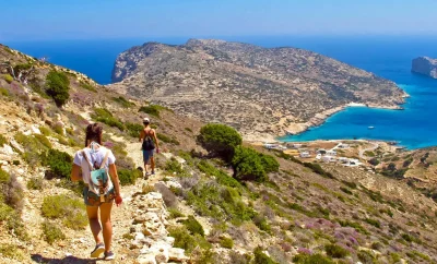 Donoussa island in Cyclades