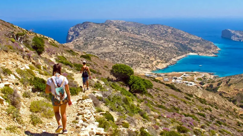 Donoussa island in Cyclades